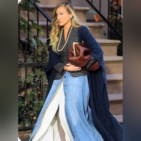 Coach Large Kisslock Frame Shoulder Clutch Bag, Brown - Picture 12 of 12